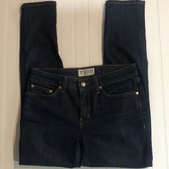 Derek Lam 10 Crosby Devi Women's Mid-Rise Authentic Stretch Skinny Jean size 27 - Picture 3 of 9